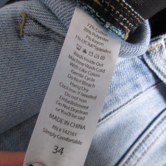 LulaRoe Jeans Skinny Ankle Light Wash - Picture 14 of 15